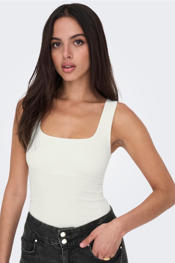 ONLEA S/L 2-WAYS FIT TOP JRS NOOS 15278090 CLOUD DANCER